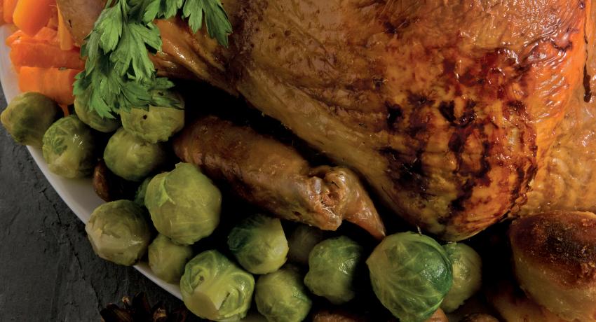 Traditional Roast Turkey with Chestnut Stuffing