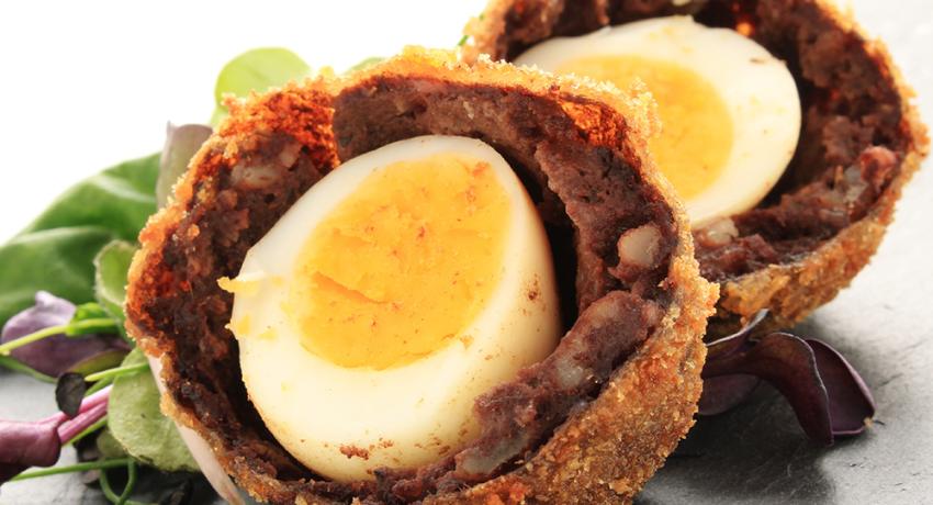 Black Pudding Scotch Eggs