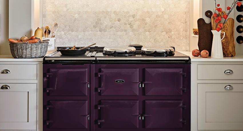 AGA 7 Series 150 in Aubergine